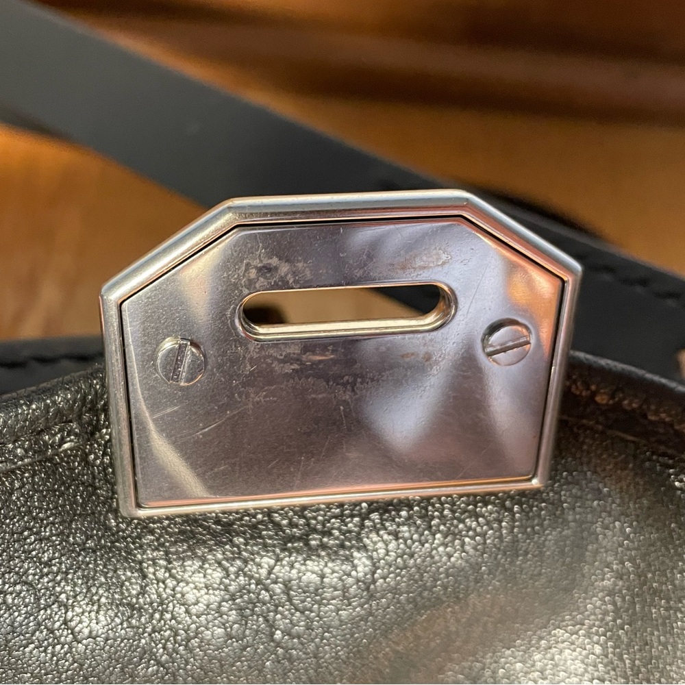 Black Rag & Bone Small Field Leather Crossbody Bag - Picture 6 of 16
